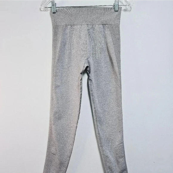Gymshark flex high waisted light heather grey leggings small - Picture 3 of 13